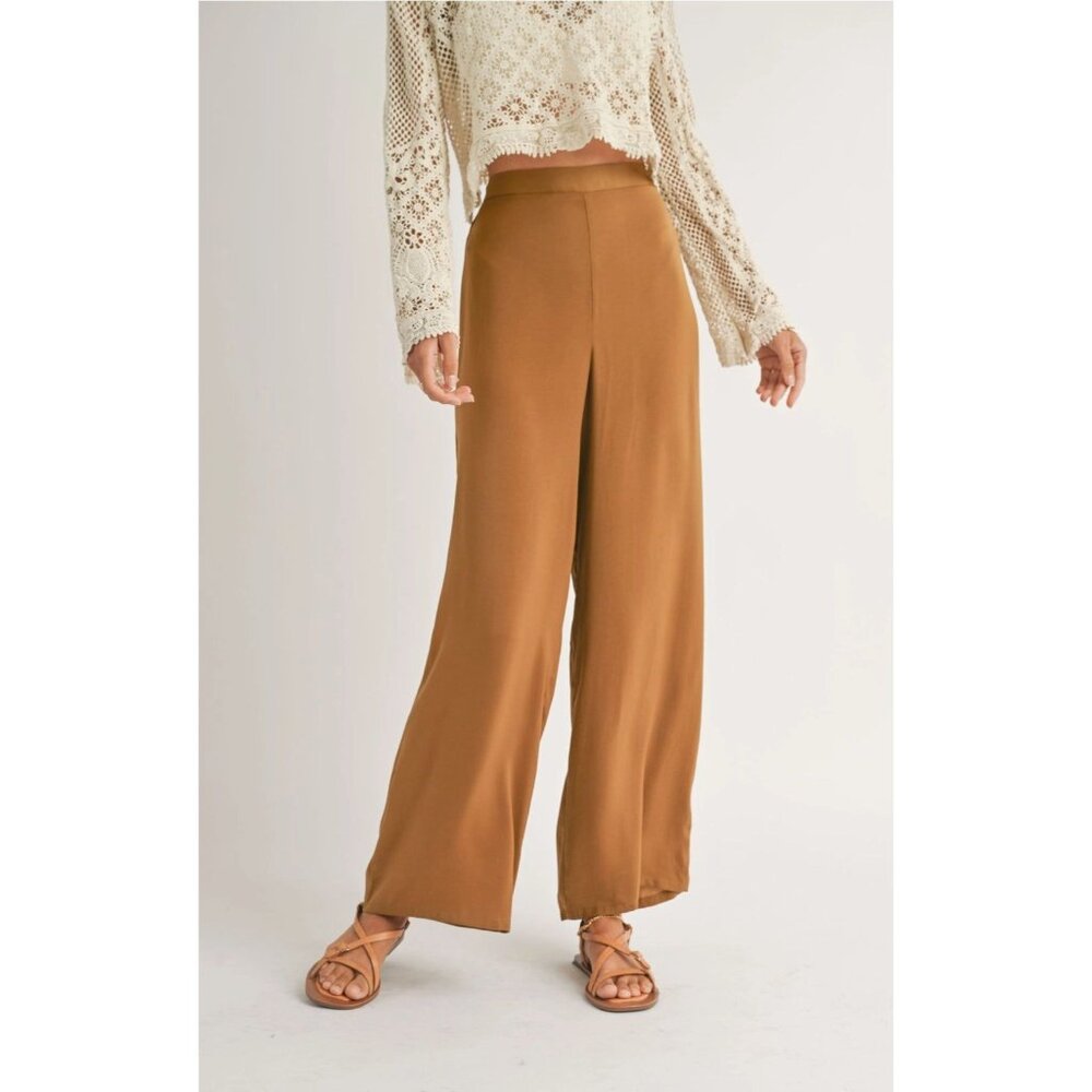 Fast Lane Wide Leg Pants